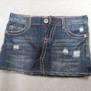 Denim Mini Skirt